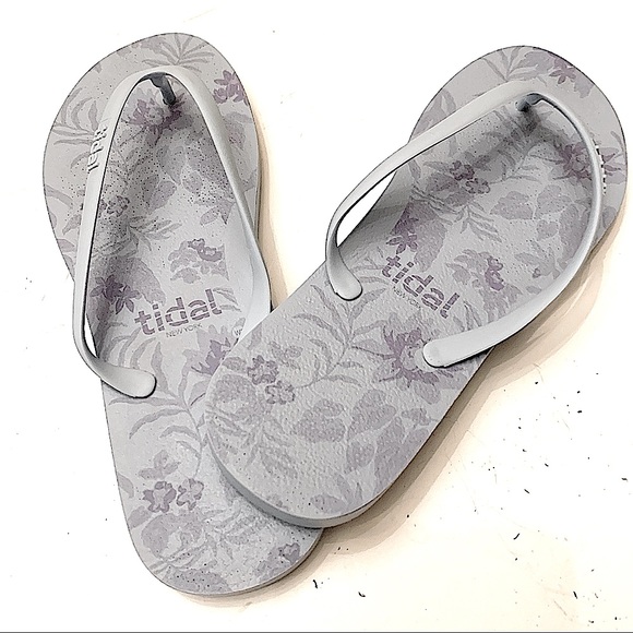 Tidal Shoes - Tidal New York Light Blue Botanical Flip F…